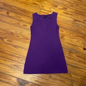 Purple Shift Dress